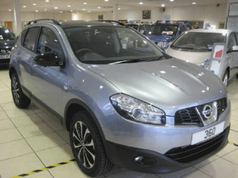 Qashqai 360 in the Showroom
