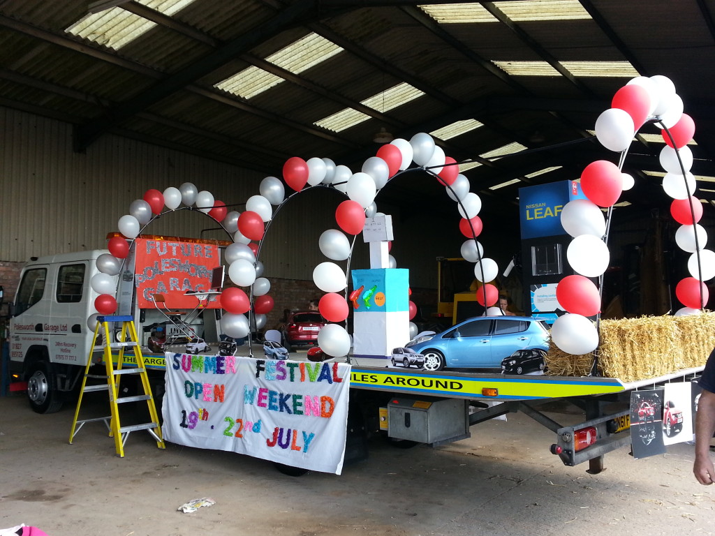 Polesworth Carnival 2013 - Our Float 2