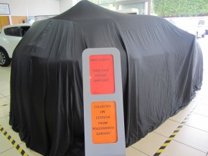 Mrs Harkers New Vehicle All Ready for unveiling.