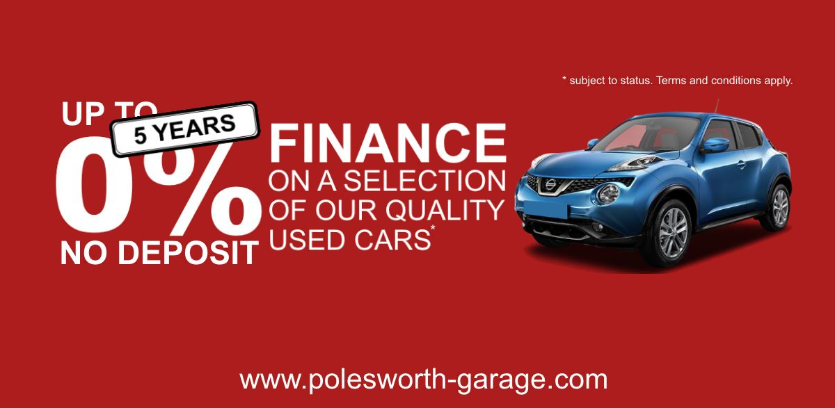 Polesworth Garage Used Cars Zero Percent Finance Deals