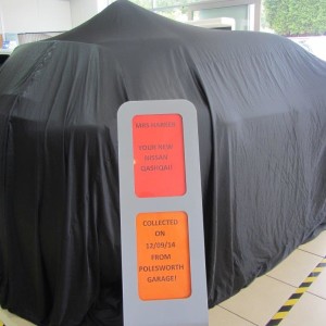 Mrs Harkers New Vehicle All Ready for unveiling.