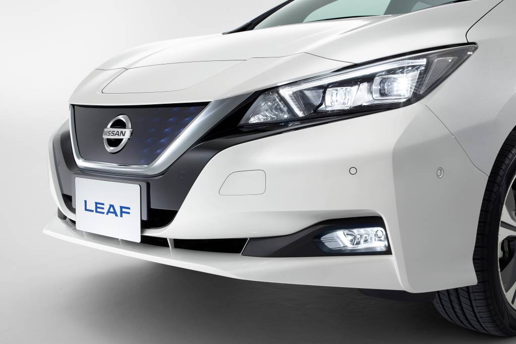 New Nissan Leaf 2 Front Image Close Up
