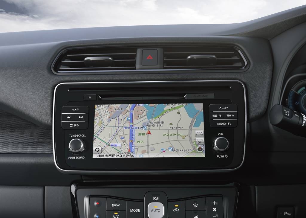 New Nissan Leaf 2 Infotainment