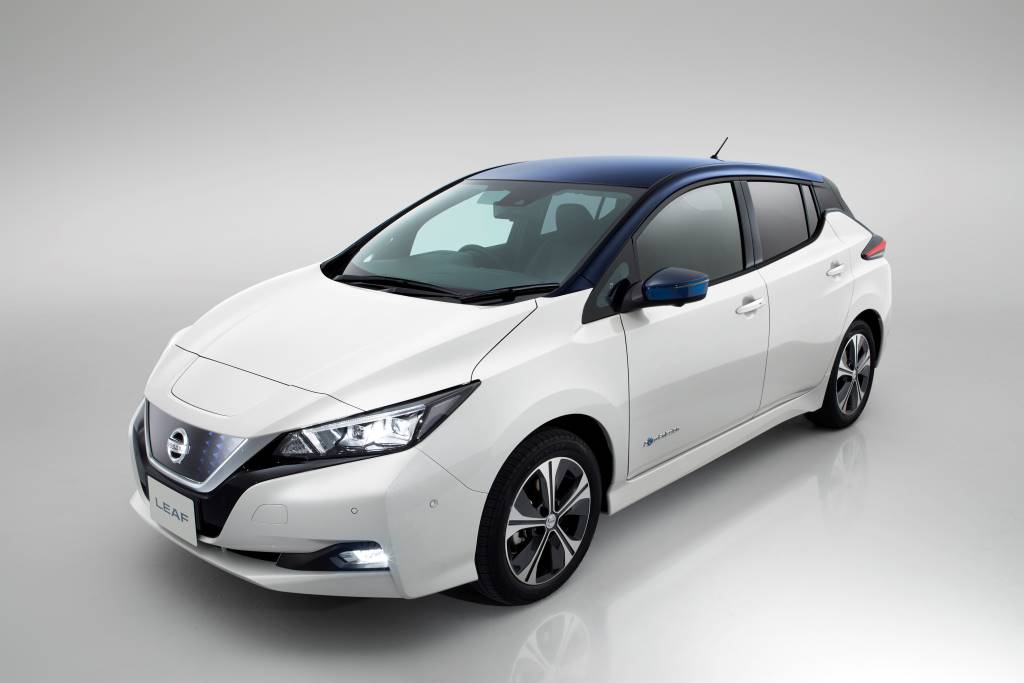 New Nissan Leaf 2 Passenger Side Front High Image