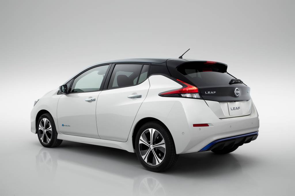 New Nissan Leaf 2 Passenger Side Rear Image