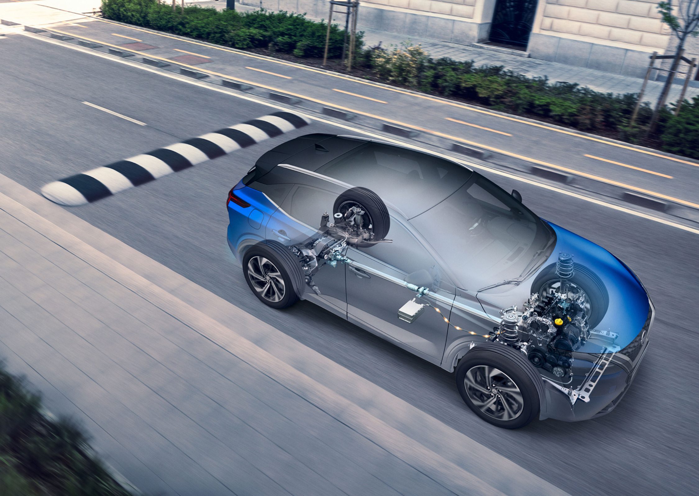 All New Nissan Qashqai Hybrid Powertrain