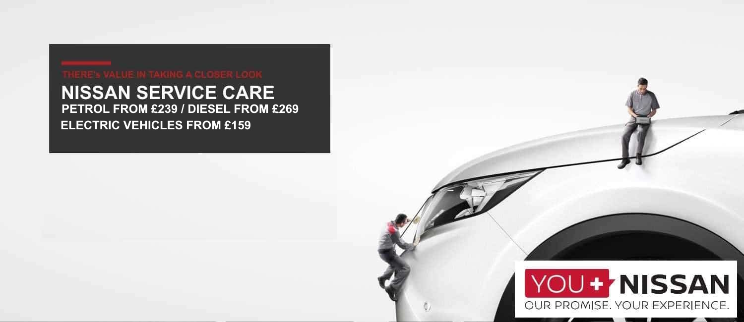 Nissan Service Care Banner